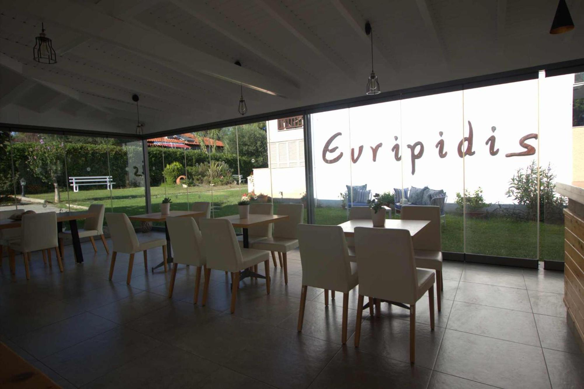 Evripidis Hotel Áfitosz Kültér fotó