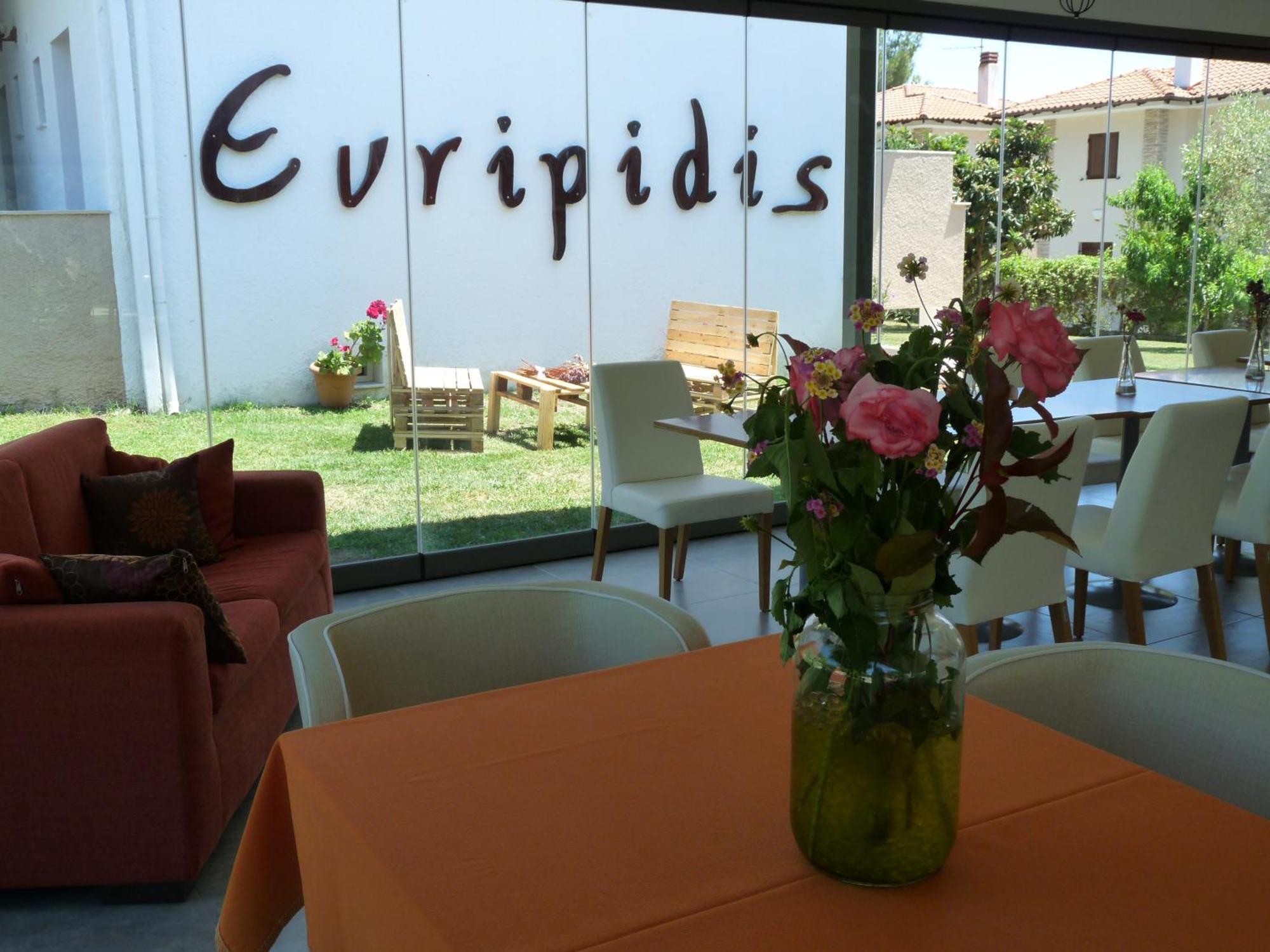 Evripidis Hotel Áfitosz Kültér fotó