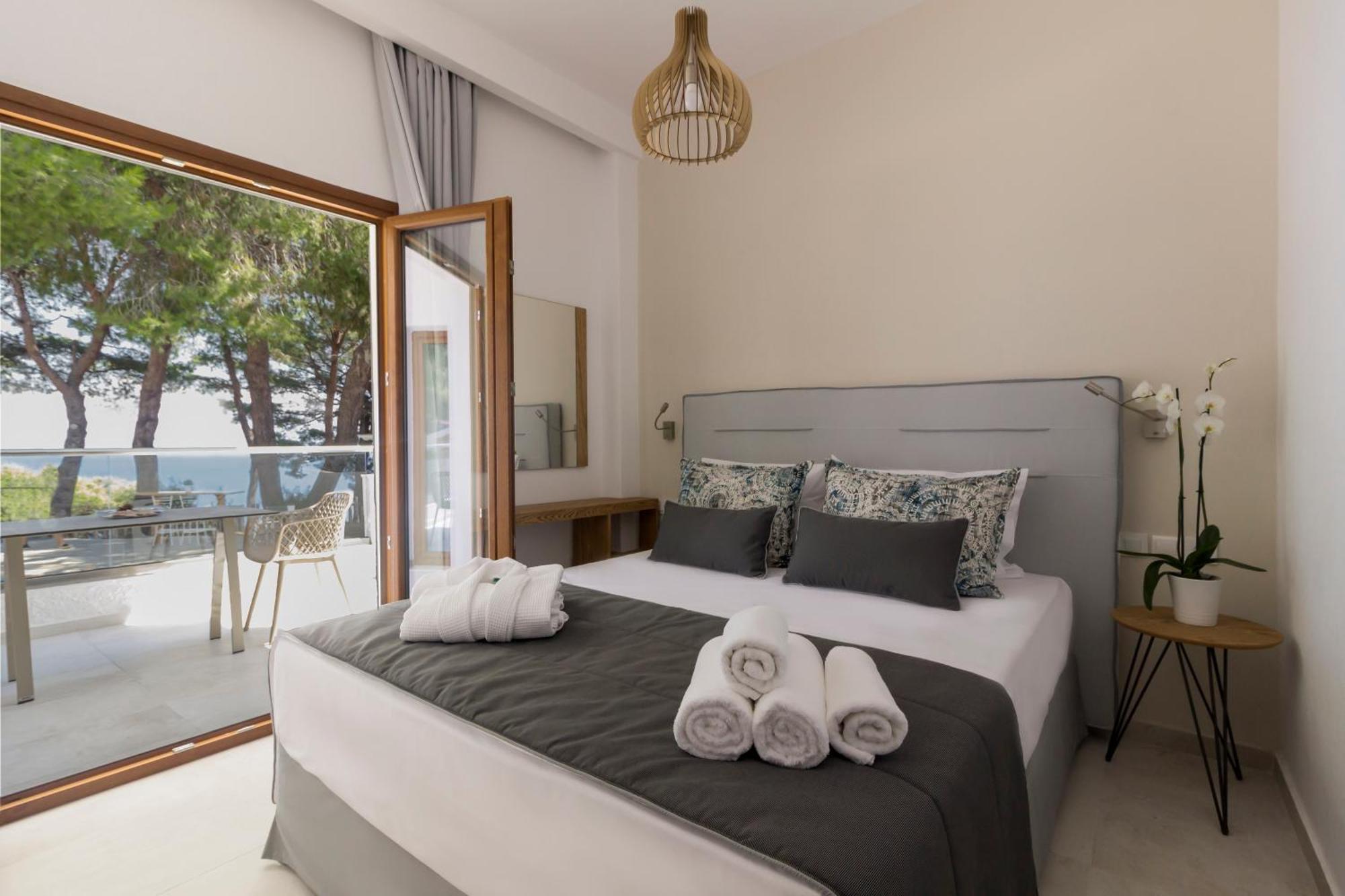 Evripidis Hotel Áfitosz Kültér fotó